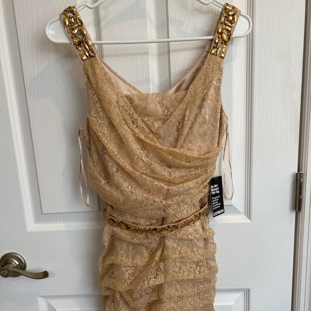 Express dress with sequins